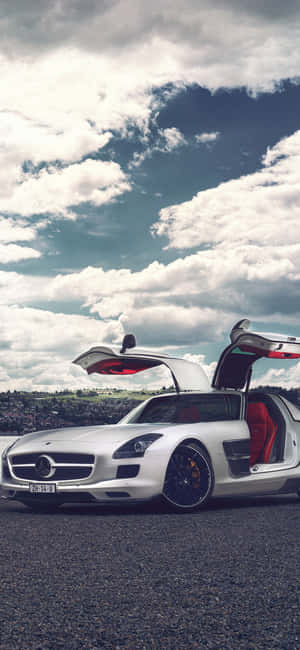 Iphone X Amg Gt-r Fundal — Honor 600e Fundal