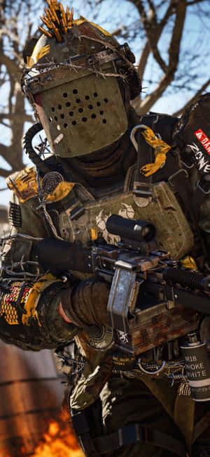 Iphone X Call Of Duty Black Ops Cold War Background — POCO M8s Fundal