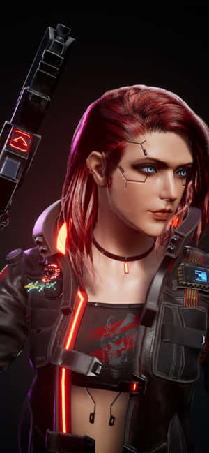 Fundal Iphone X Cyberpunk 2077 — Realme C85 Fundal