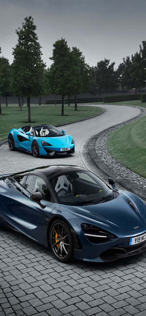 Fond iPhone X McLaren 720s — Galaxy M17 Fundal