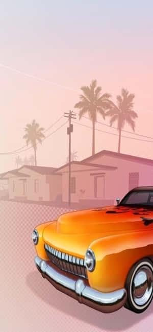 Iphone X Grand Theft Auto V Fundal — Google Pixel 6 Pro Fundal