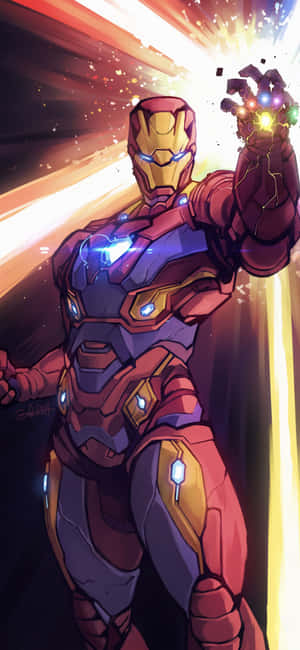 Iphone X Iron Man Fundal — RedMagic Fundal