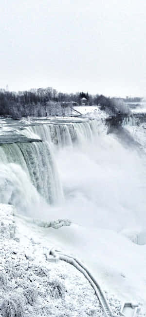 Fond Iphone X Niagara Falls — Realme Narzo 80 Lite Fundal