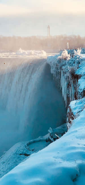 Fundal iPhone X Niagara Falls — Moto G67 Fundal