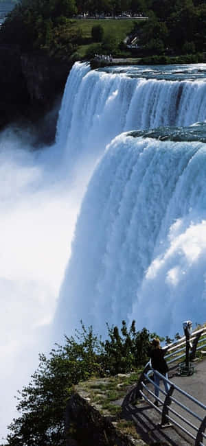 Iphone X Niagara Falls Fundal — Moto G87 Fundal