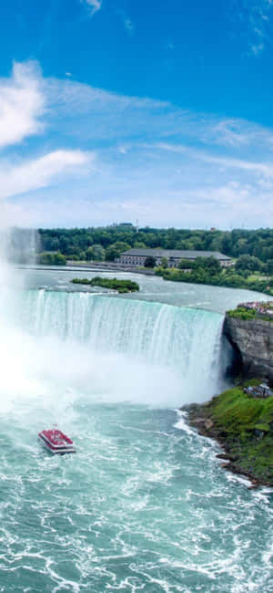 Fundal Iphone X Niagara Falls — Moto G Fundal
