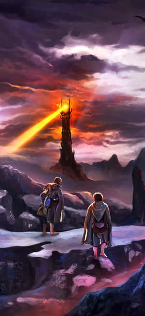 Iphone X Shadow Of Mordor Fundal — iPhone 18 Fundal