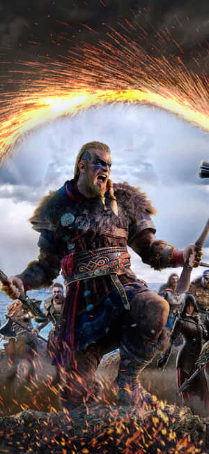 Iphone Xs Assassin's Creed Valhalla Fundal — Infinix Note Fundal