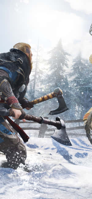 Iphone Xs Assassin's Creed Valhalla Fundal — Infinix Smart Fundal