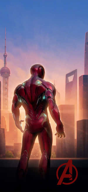 Iphone Xs Avengers Background — iPhone 17 Pro Fundal