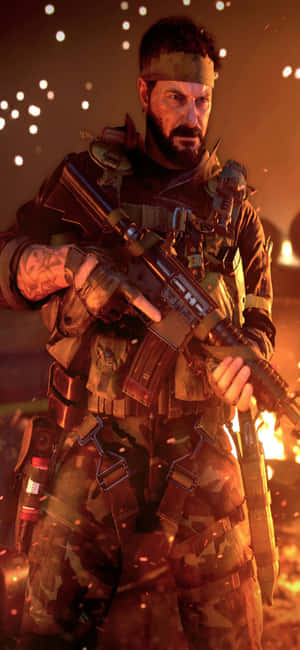 Iphone Xs Call Of Duty Black Ops Cold War Background — POCO M8s Fundal