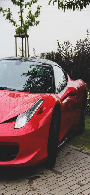 Iphone Xs Max Ferrari Background — Galaxy A37 Fundal