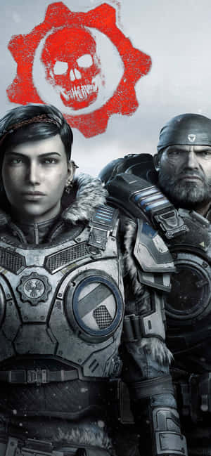 Iphone Xs Max Gears Of War 5 Fundal — Honor Play Fundal