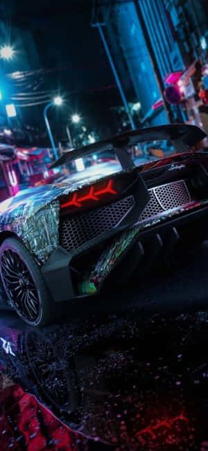 Fond Iphone Xs Max Lamborghini — Galaxy M06 Fundal