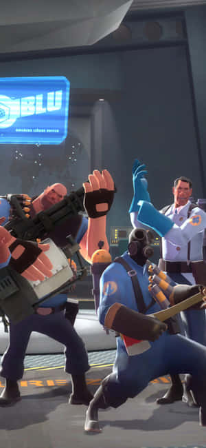 Iphone Xs Team Fortress 2 Background — Redmi Note 15 Pro Fundal