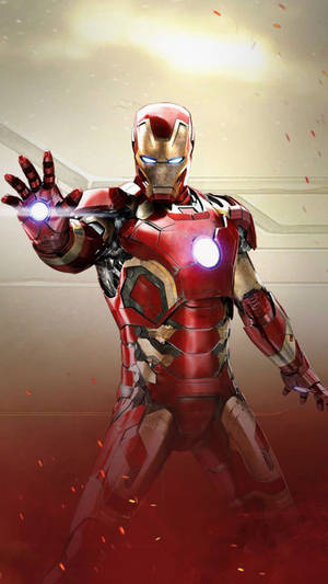 fundal Iron Man în luptă