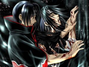 1024x768 Uchiha Itachi : Wallpaper. naruto black wallpaper