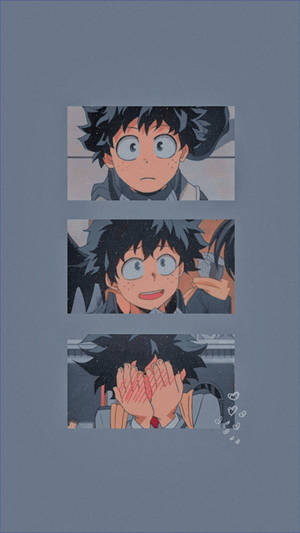 Fond de ecran Izuku anime drăgut pentru PFP — Pfp anime drăguț Fundal