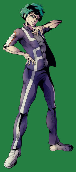 Izuku Midoriya mai în vârsta 4K — Pixel 11 Fundal