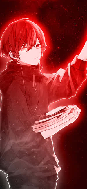Izumi Miyamura Anime Neon — Galaxy A17 Fundal