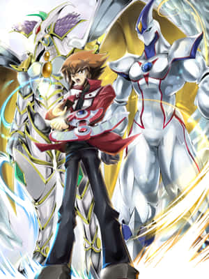 Jaden Yuki, gata de un duel epic — Kindle Paperwhite Fundal