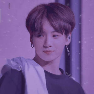 Fond de ecran Jeon Jungkook pastel violet