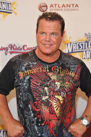 Jerry Lawler Expoziția de Artă WrestleMania 2011 — Huawei MatePad 11.5 (2025) Fundal