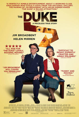 Jim Broadbent Poster Film The Duke — Xiaomi Pad Fundal