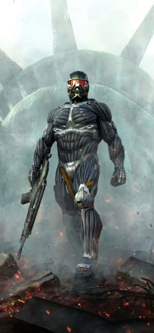 Fond iPhone X Crysis 3 — Honor Magic8 Lite Fundal