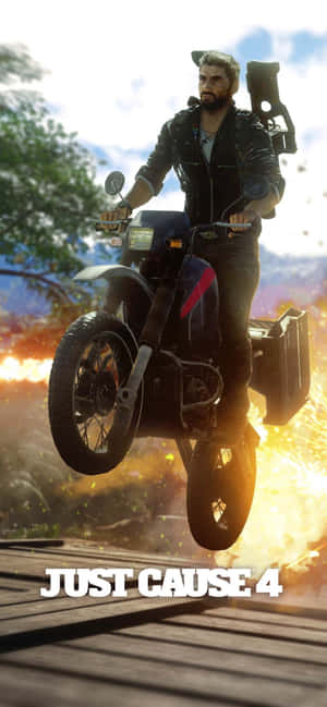 Iphone Xs Max Just Cause 4 Background — POCO C85 Fundal