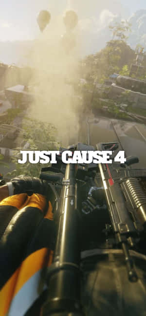 Fond iPhone Xs Max Just Cause 4 — POCO C Fundal