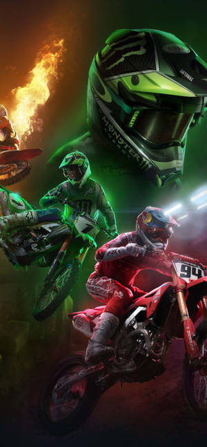 Fox Dirt Bike — Galaxy A27 Fundal