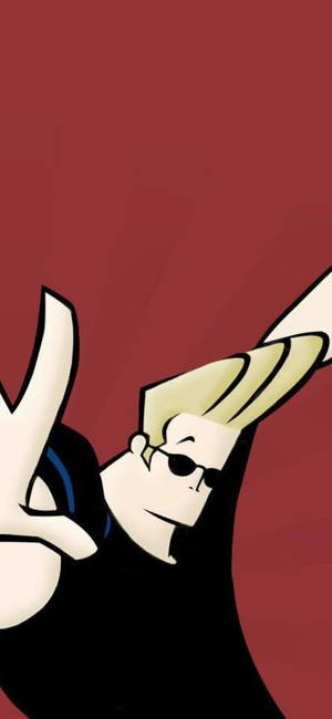 Johnny Bravo Pozând în Stilul Său Clasic