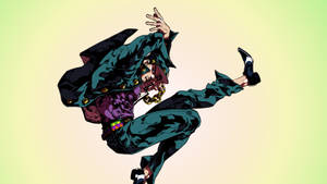 Jotaro Kujo dansând anime wallpaper — Anime dance Fundal