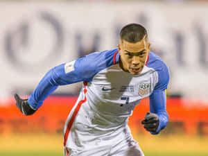 Jucătorul american de fotbal Bobby Wood — Fotbal GIF Fundal