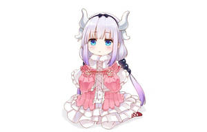Kanna Kobayashi îngenuncheată din anime kawaii