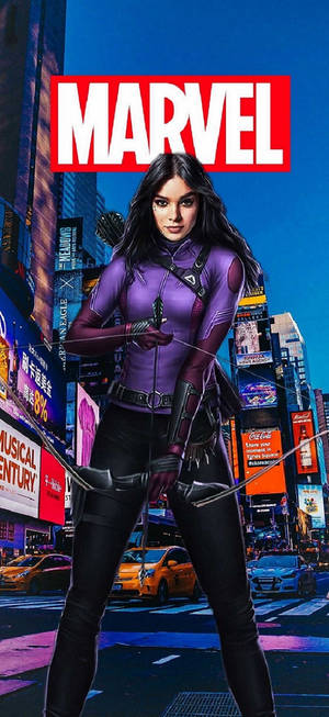 Fond de ecran fan art Kate Bishop Marvel — Honor Play 80 Pro Fundal