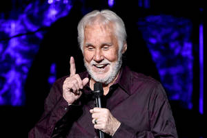 Kenny Rogers — Albastru închis Fundal