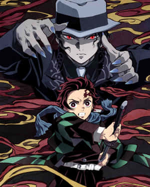 Kibutsuji Muzan — Demon slayer telefon Fundal
