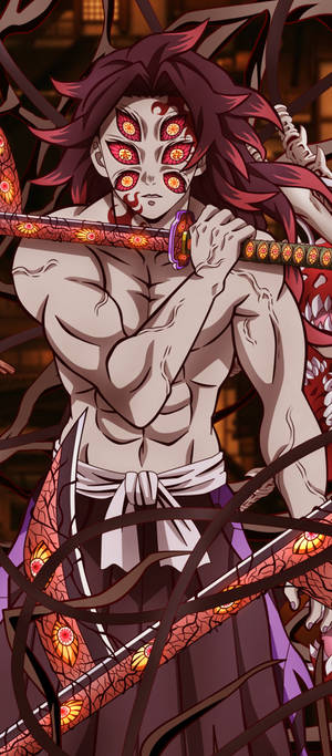 Demon Slayer Kokushibo — Galaxy Z Flip Fundal