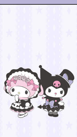 Kuromi Iphone — Sanrio GIF Fundal