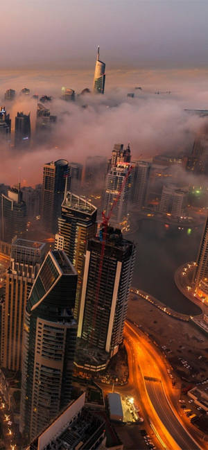 Fond de ecran Kuwait aerial view photograph — ROG Phone 9 FE Fundal