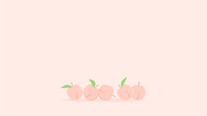 Laptop estetic piersic moale roz — Pastel estetic GIF Fundal