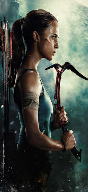 Iphone Xs Max Rise Of The Tomb Raider Background — iPhone Air Fundal