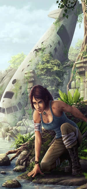 Fond iPhone Xs Max Rise Of The Tomb Raider — iPhone Xs Max Fundal