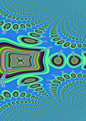 Trippy Blue — OnePlus Pad Fundal