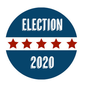 Fond de ecran Autocolant alegeri 2020 — Curat Fundal