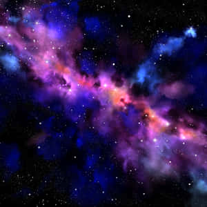 Fundal de Stele Galactice — iPad Pro 11 Fundal
