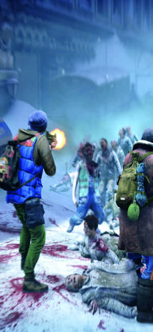 Iphone Xs Max World War Z Fundal — iPhone 15 Pro Fundal