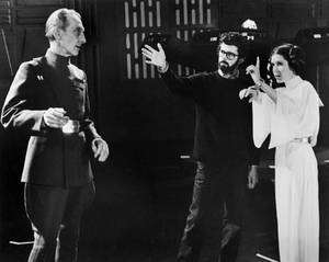 Legendarul actor britanic Peter Cushing — Star Wars Fundal